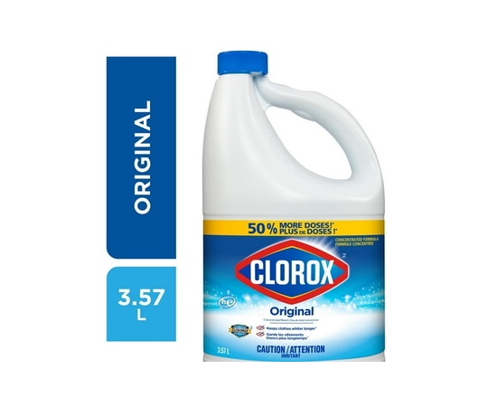 Clorox® Original Concentrated Bleach, 3.57 L - 3.57 L