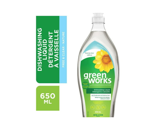 Green Works Dishwashing Liquid,