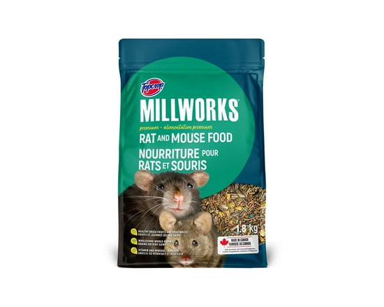 Millworks Premium Rat and Mouse Food, 1.8kg - 4 lb