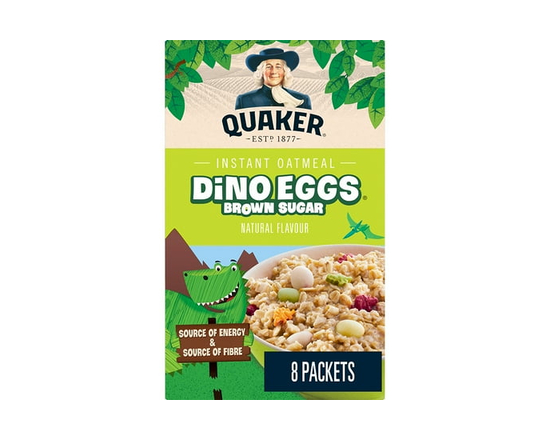 Quaker Dino Eggs Instant Oatmeal - 8 packets