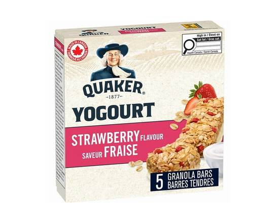 Quaker Yogurt Strawberry Granola Bars - 175GM