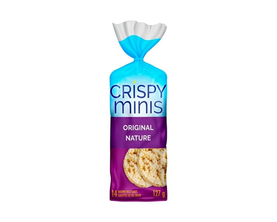 Quaker Crispy Minis Original Large Brown Rice Cakes - 127 g