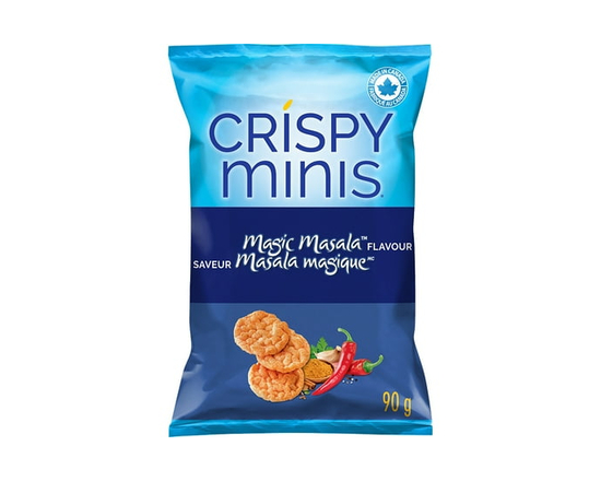 Quaker Crispy Minis Magic Masala Flavour Brown Rice Cakes - 90 g