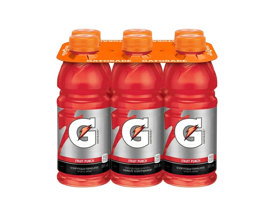 Gatorade Punch aux Fruits Boisson pour Sportifs 6 x 591 mL, Bouteilles - 6 x 591 mL