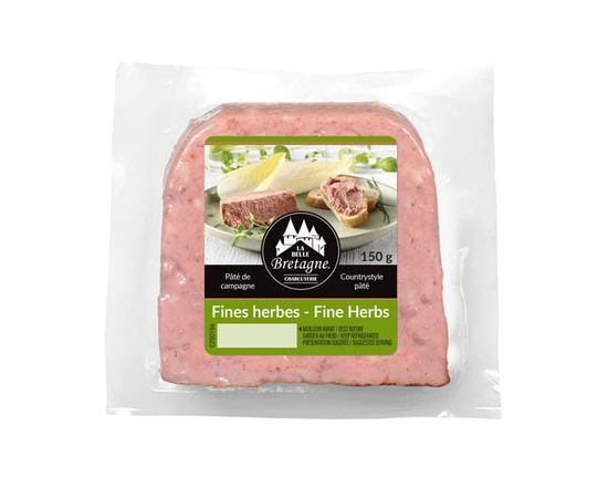 Belle Bretagne Fine Herbs Glazed Country Style Pate