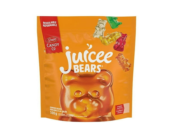 Dare JUICEE Bears Candy, 500g - 500 g