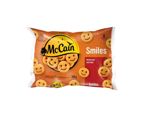 McCain® Smiles® - Smiley Face Fries - 650 g