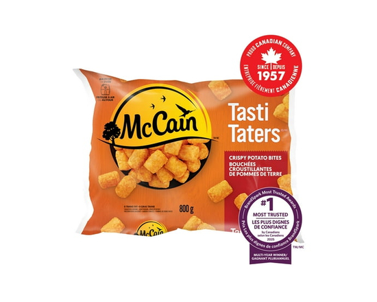 McCain® Tasti Taters®, Made in Canada from domestic and imported ingredients - 800g