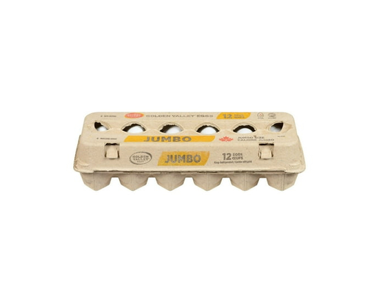 Golden Valley Jumbo White 12 Eggs - Jumbo