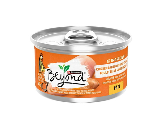 Beyond Pâté Chicken & Sweet Potato Recipe, Wet Cat Food 85 g - 85 g
