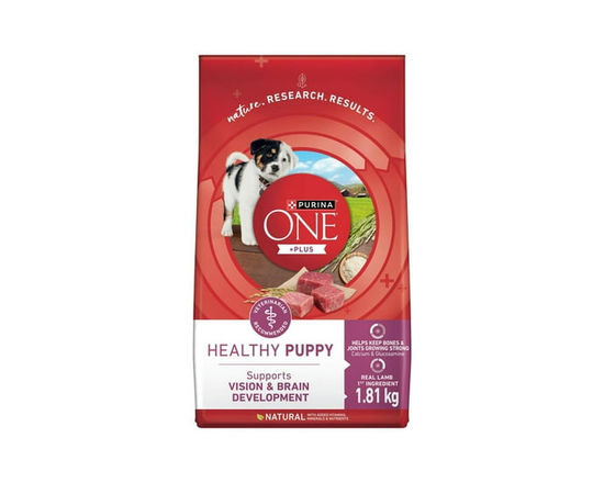 Purina ONE SmartBlend Healthy Puppy Formula Lamb, Dry Dog Food 1.81kg - 1.81 kg