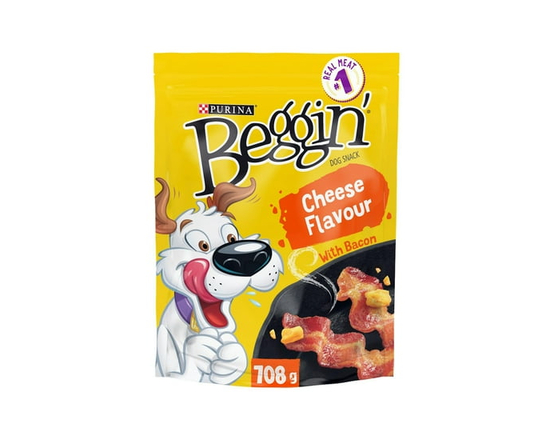 Beggin' Saveur de Fromage avec Bacon, Gâteries pour Chiens 170g - 708 g