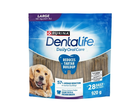 DentaLife Daily Oral Care, Large Breed, Dental Dog Treats - 920 g