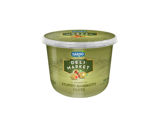 SARDO JUMBO Green Stuffed Olives