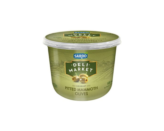 SARDO Jumbo Pitted Olives - 500ml
