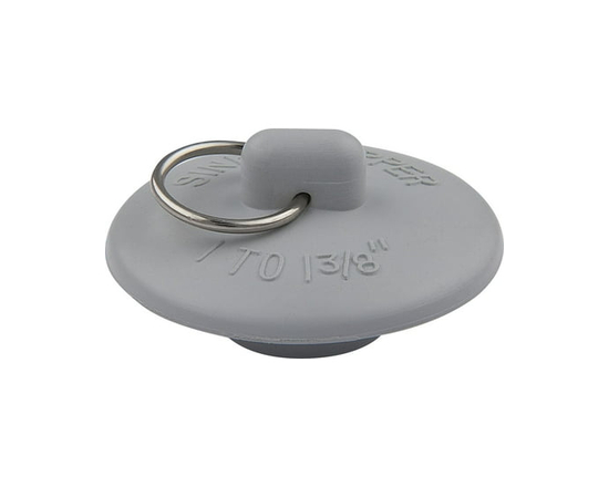 Peerless 1-In to 1-3/8-In Basin Stopper in Grey