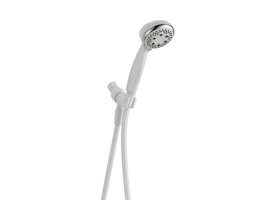 Peerless 4-Setting Hand Shower in White and Chrome