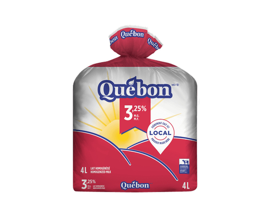 Québon 3.25 % Lait - 4 L