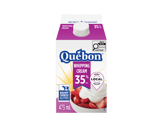 Québon 35 % Crème à Fouetter - 473 ml
