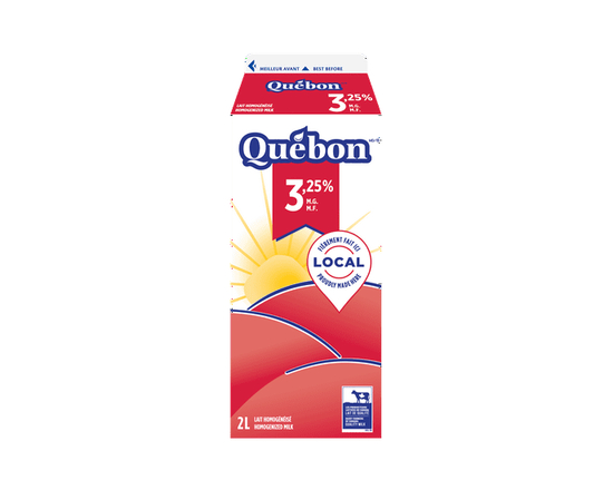 Québon 3.25 % Lait - 2 L