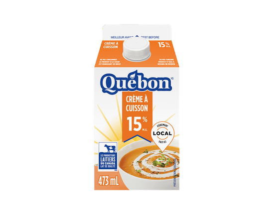 Québon Crème à Cuisson 15 % - 473 ml