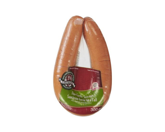 Grimm's Fine Garlic Sausage Rings 300g