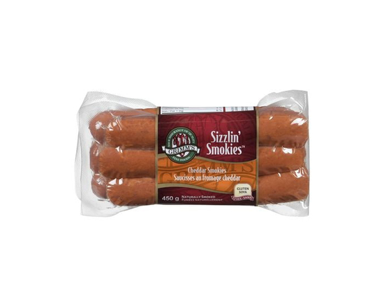 Grimm's Sizzlin' Naturally Smoked Cheddar Smokies