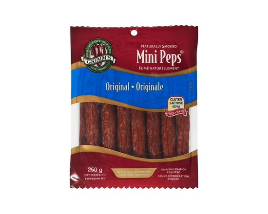 Grimm's (Gluten Free) Original Mini Pepperoni Sticks - 250 g