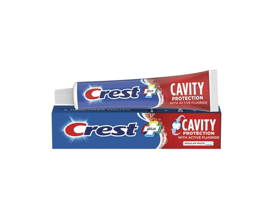 Crest Plus Cavity Protection Toothpaste, Regular 100ml