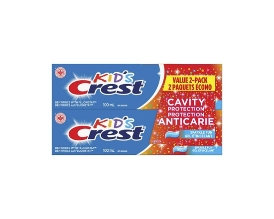 Crest Kids Cavity Protection Toothpaste, Sparkle Fun Flavor - 4.2 oz