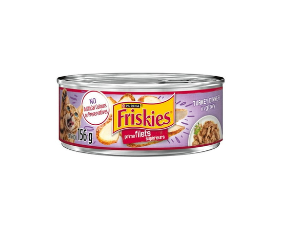 Friskies Filets Superieurs Diner a la Dinde en Sauce Nourriture pour Chats - 156 g