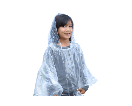 Coghlan's Kids Waterproof Emergency Rain Poncho, - 1 Count