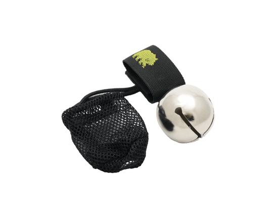 Coghlan's Bear Bell with Magnetic Silencer and Storage Bag, Black
