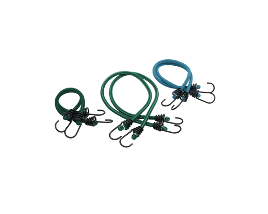 Coghlan's 6-Pack Assorted Bungee Cords - Durable Elastic Tie-Downs for Camping, Outdoor & Storage - Assorted