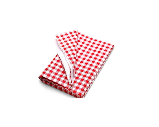 Coghlan's 54 x 72 in Checkered Picnic Tablecloth - Food-Safe Polyethylene, Easy-Wipe, Sewn Edges, Tear-Resistant - 54" x 72"