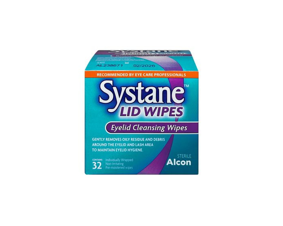 SYSTANE® Lid Wipes, Eyelid Cleansing Wipes for Oily Residue, Debris, and Makeup Removal
