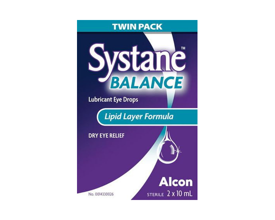 Gouttes oculaires lubrifiantes SYSTANE(MD) Balance, gouttes pour la sécheresse oculaire