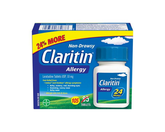 Claritin Allergy Medicine, 24-Hour Non-Drowsy Relief 10 mg