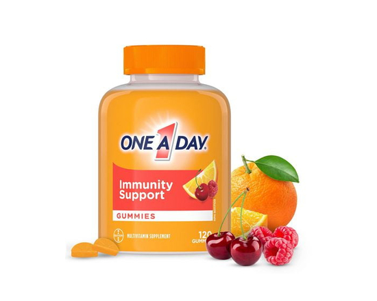 One A Day Multi+ Immunity Gummies for Adults – Multivitamin for Women and Men with Vitamin C, D and Zinc for Daily Immune Support