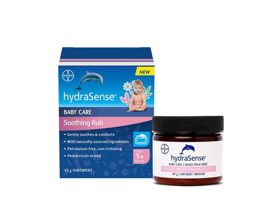 hydraSense Baby Care Soothing Rub – Gently Soothes & Comforts, Petrolatum-free, Non-irritating, Made with Naturally Sourced Ingredients Eucalyptus, La
