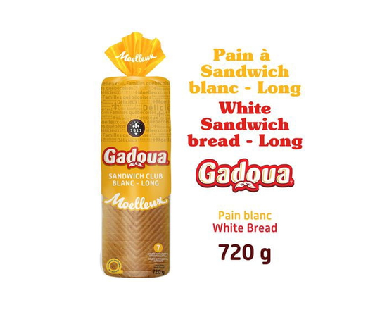Pain à sandwich blanc long