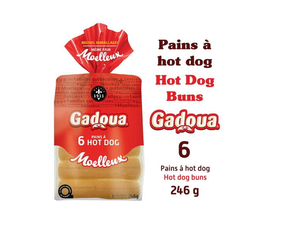 Pain à hot dog Gadoua