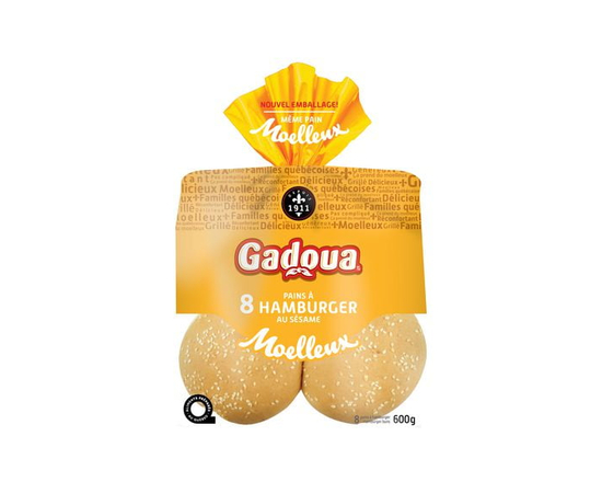 Gadoua Pains à hamburger au sésame