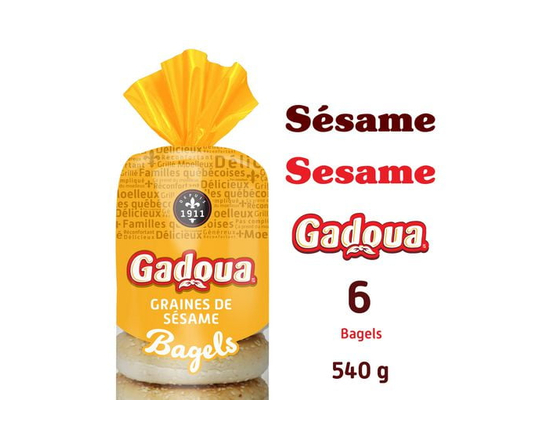 Gadoua bagel au sesame