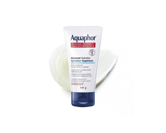 Aquaphor Healing Ointment, Multipurpose Ointment for Dry, Cracked Skin, 141g Tube - 1