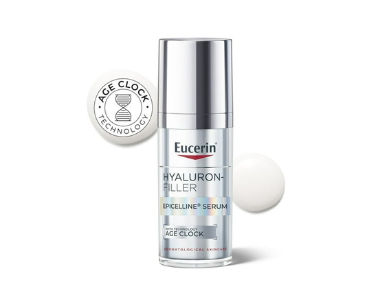 Eucerin Sérum pour le Visage Antiâge à l'Acide Hyaluronique Epicelline, Tous Types de Peau - 30