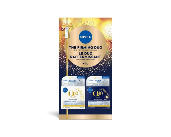 NIVEA Q10 Face Cream & Night Cream Gift Set for Her, 2-Piece - 50