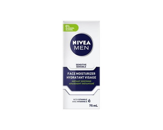 NIVEA MEN Sensitive Skin Face Moisture Cream - 75 mL