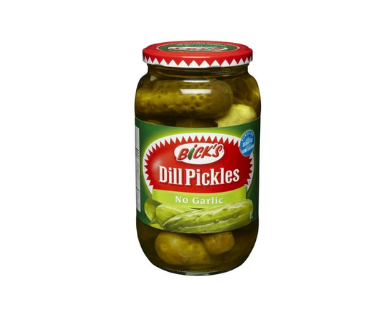 Bick’s No Garlic Dill Pickles (1L) - 1 L