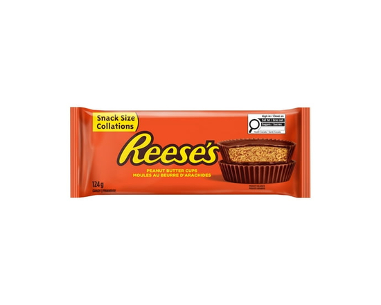REESE PEANUT BUTTER CUPS Snack Sized Candy - 124 g